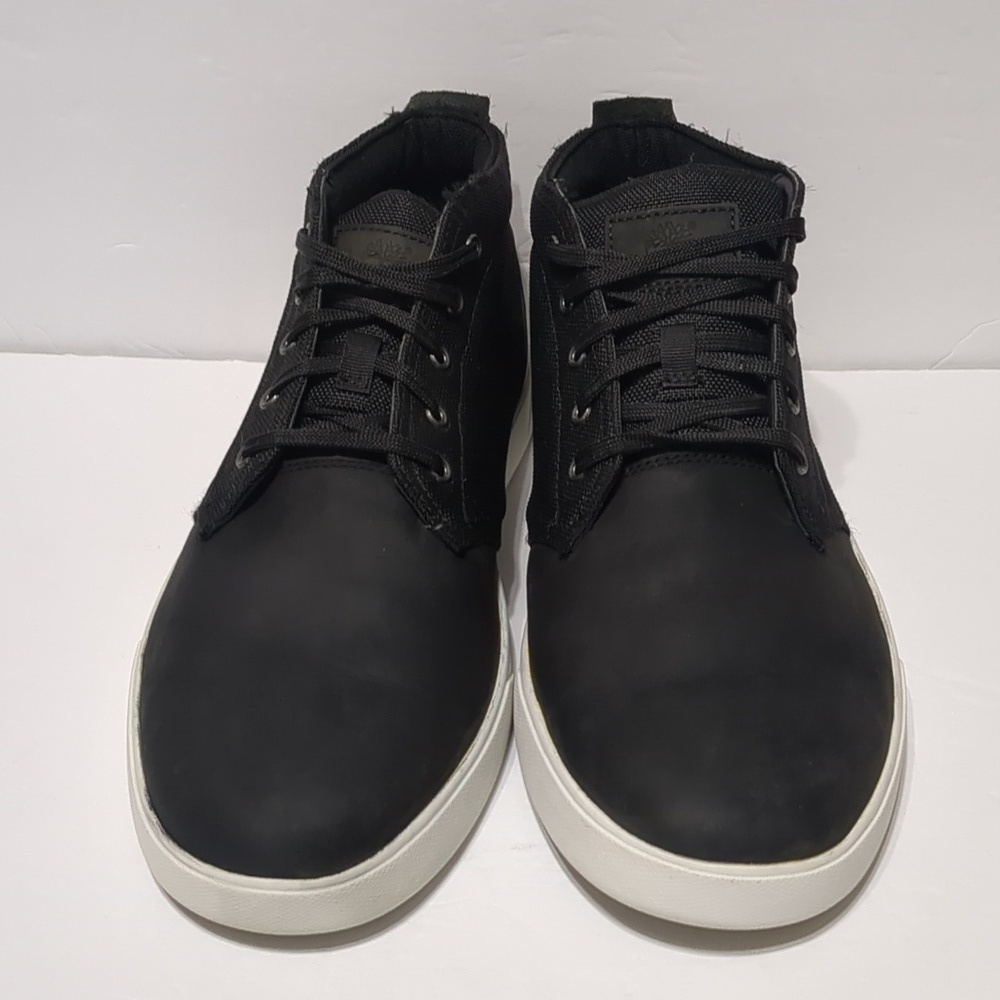 Timberland Men Plain Toe Ankle Chukka Boots Groveton Size 11.5 Black - Picture 2 of 7